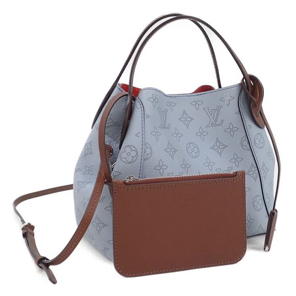 Louis Vuitton Mahina Hina PM 2WAY Bag Blue Horizon Pumpkin - Picture 1 of 9